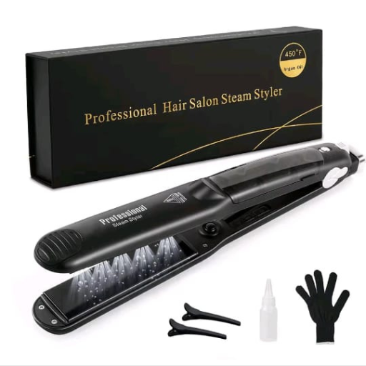 Lisseur Vapeur Professionnel – Styler à Haute Température 450°F